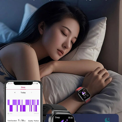 2026 Nuovo Misurazione Accurata Salute Smart Watch ECG + PPG Acido Urico Pressione Sanguigna Lipidi Nel Sangue Chiamata BT Smartwatch Per Le Donne Degli Uomini platinumshop