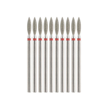 10Pcs Diamond Milling Cutter For Manicure Electric Nail Drill Bits Accessory Pedicure Machine Nail File Gel Remover Tool uñas Accesorios Y Herramientas