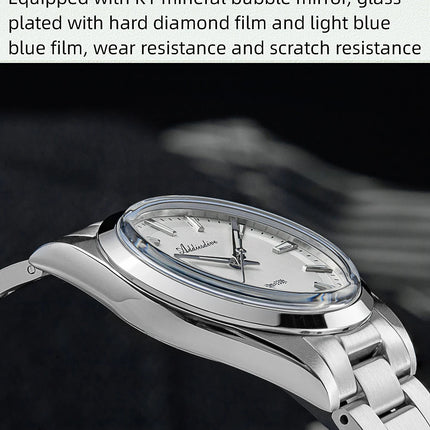 ADDIESDIVE AD2066 Men's Luxury Watch VH31 10Bar Waterproof BGW9 Super Luminous 316L Stainless Steel Reloj Hombre Quartz Watches