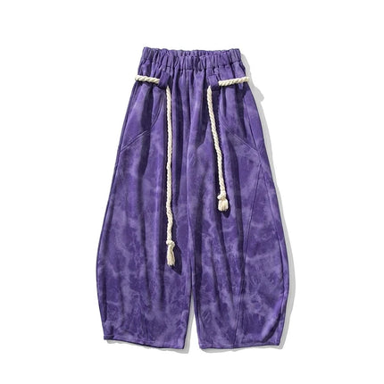 Pantaloni a gamba larga autunnali Uomo Donna Pantaloni casual stampati stile cinese Moda maschile Marea Sport Pantaloni larghi Streetwear Unisex 5XL