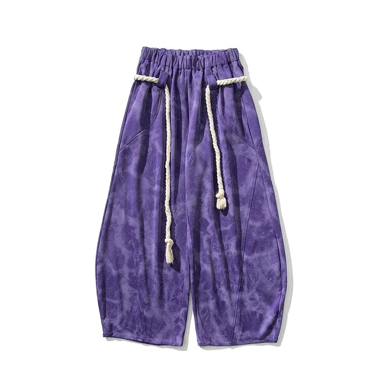 Pantaloni a gamba larga autunnali Uomo Donna Pantaloni casual stampati stile cinese Moda maschile Marea Sport Pantaloni larghi Streetwear Unisex 5XL