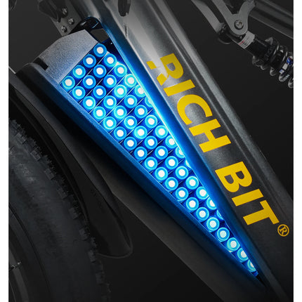 Bici Elettrica Fuoristrada C01, E-bike da Montagna 26'', Doppio Motore, Potenza di Picco 3000W, Batteria al Litio Rimovibile 48V 20Ah, Doppia Sospensione, Velocità Massima 60-63km/h