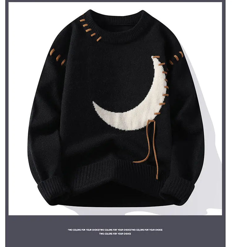 2025 Korean Style Men Women Sweater Knitted Trendy Youth Student Style Knitwear Top Casual Warm Crew Neck Knitted Pullover 4XL-M