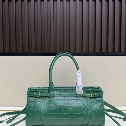 Borsa multiuso robusta in PU resistente alle crepe, con maniglia portatile, borsa a tracolla da donna, borsa a tracolla, custodia multiuso per oggetti di uso quotidiano da donna