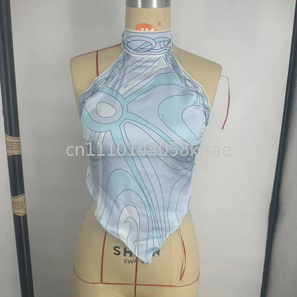 Costumi da bagno di lusso da donna con foulard, set bikini con foulard, abbigliamento da spiaggia platinumshop