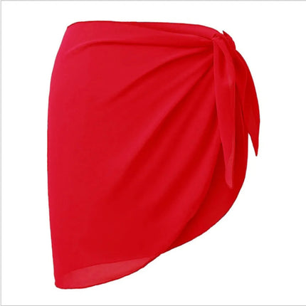 Top Casual Senza Maniche, Pareo Bohémien, Gonna Corta Avvolgente, Copricostume Estivo da Spiaggia per Donne platinumshop