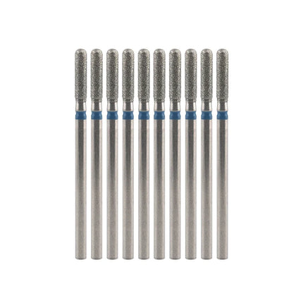 10Pcs Diamond Milling Cutter For Manicure Electric Nail Drill Bits Accessory Pedicure Machine Nail File Gel Remover Tool uñas Accesorios Y Herramientas