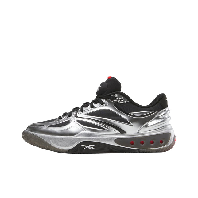 Reebok Engine A Low top Basketball Shoes Unisex Black Silver 100228150