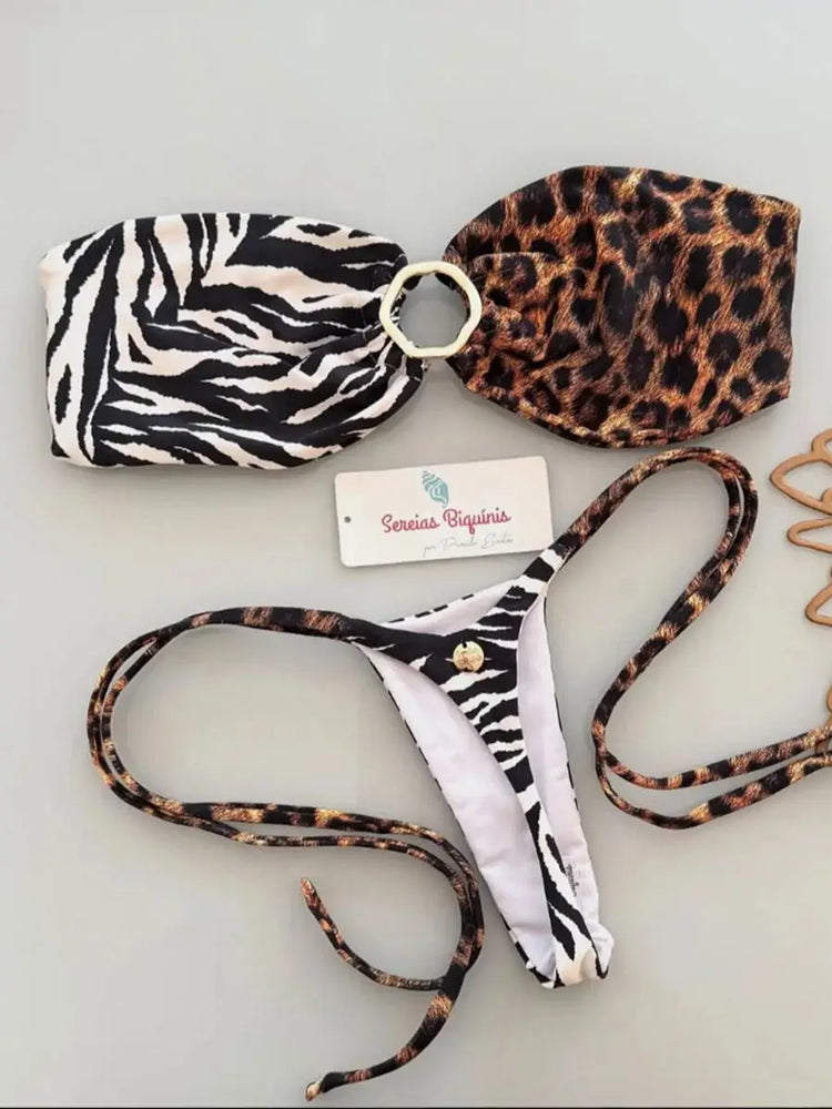 Nuovo Set Bikini Micro Sexy 2026, Costume da Bagno Brasiliano con Perizoma per Donna, Biquini Sexy