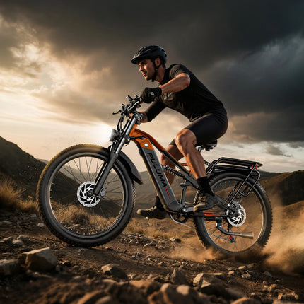 PULUMA PE86pro Bicicletta Elettrica 48V20Ah 1000W, Bici Elettrica da Città con Freni Idraulici, Doppio Motore, Mountain Bike Fuoristrada