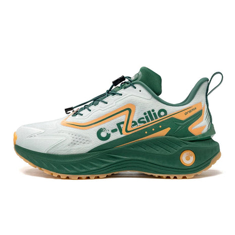 ONEMIX Autunno Inverno Luce 0 Outdoor Shock Assorbibile Leggero Scarpe da corsa da fondo Uomo Antiscivolo Resistente all'usura Arrampicata PlatiNum