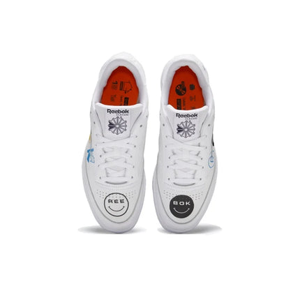 Reebok Club C Skateboard Shoes Unisex Low Top White FY3073