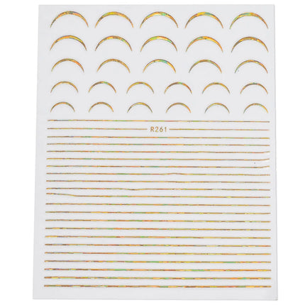 1PC 26-English Alphabet Number 3D Self-adhesive Nail Art Decal Sticker Word Small Letter Nail Decals Sticker Manicure Decoration
