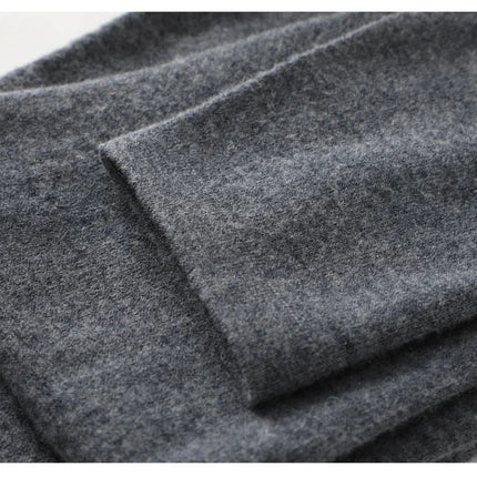 DjzDsm Hot selling new women's wool leggings slim fit and warm autumn and winter knitted women's long Australian wool leggings PlatiNum