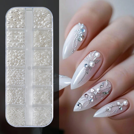 Ocean Starfish Shell Nail Charms Golden Silver Metal Nail Art Decoration 3D Nail Rivet Metallic Slice DIY Manicure Nail PartsY2K