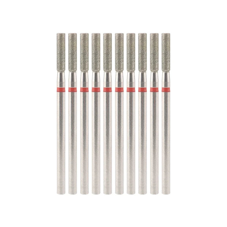 10Pcs Diamond Milling Cutter For Manicure Electric Nail Drill Bits Accessory Pedicure Machine Nail File Gel Remover Tool