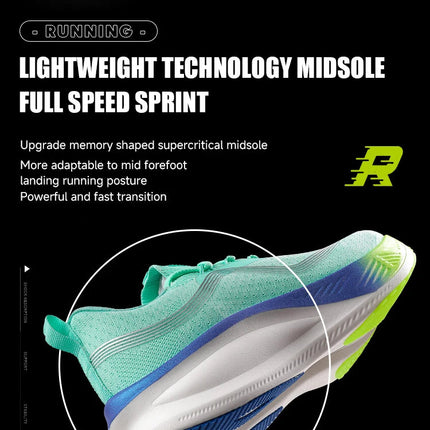 IRUNSVAN Men's Carbon Plate Sneakers Professional Marathon Racing Running Shoes High Quality  Shoes Comfortable Sports Shoe PlatiNum