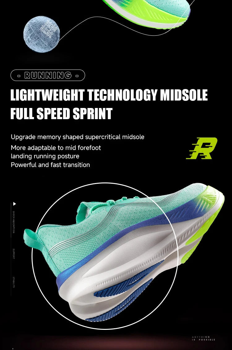 IRUNSVAN Men's Carbon Plate Sneakers Professional Marathon Racing Running Shoes High Quality  Shoes Comfortable Sports Shoe PlatiNum