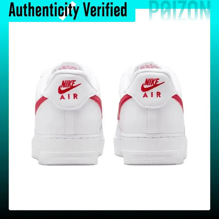 Nike Air Force 1 Skate Shoes Men's Low-top White Red FJ4146-133