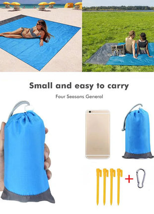2022 telo mare oversize tappetino senza sabbia spiaggia antivento impermeabile coperte da Picnic tap