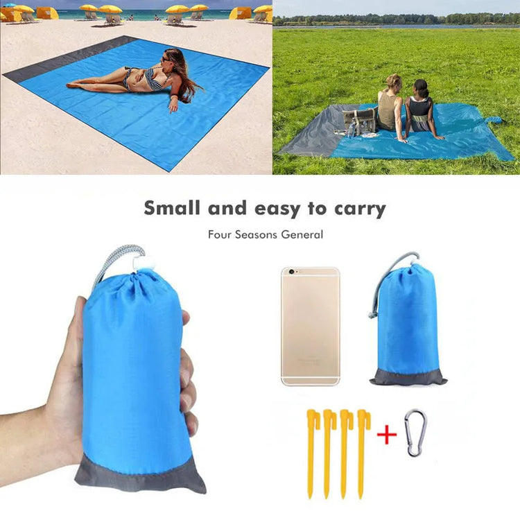 2022 telo mare oversize tappetino senza sabbia spiaggia antivento impermeabile coperte da Picnic tap