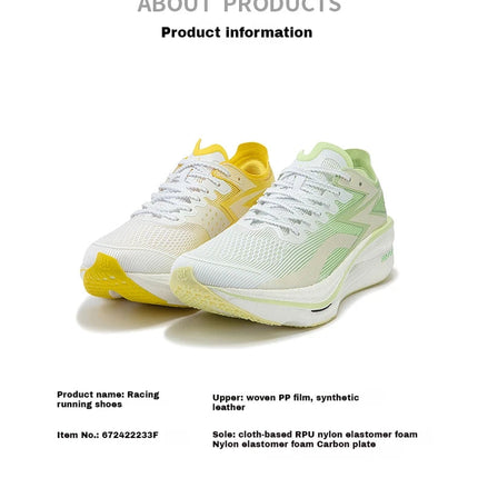 361 Degrees FLAME 3.0 Men Women Running Shoes Carbon Plate Racing Rebound Stable Breathable Wear-resistant Sneakers 672412207 PlatiNum