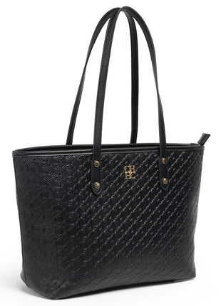 CH 2026 New Embossed Tote Bag Set 2Pcs Large Capacity Shoulder Bag with Pouch Luxury Designer Handbag for Women PlatiNum