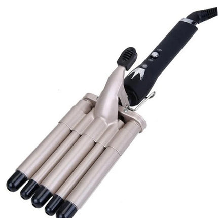 3 in 1 Deep and Small Reversible Big and Small Wave Styles Triple Barrel Deep Hair Waver Curling Iron and Curler
