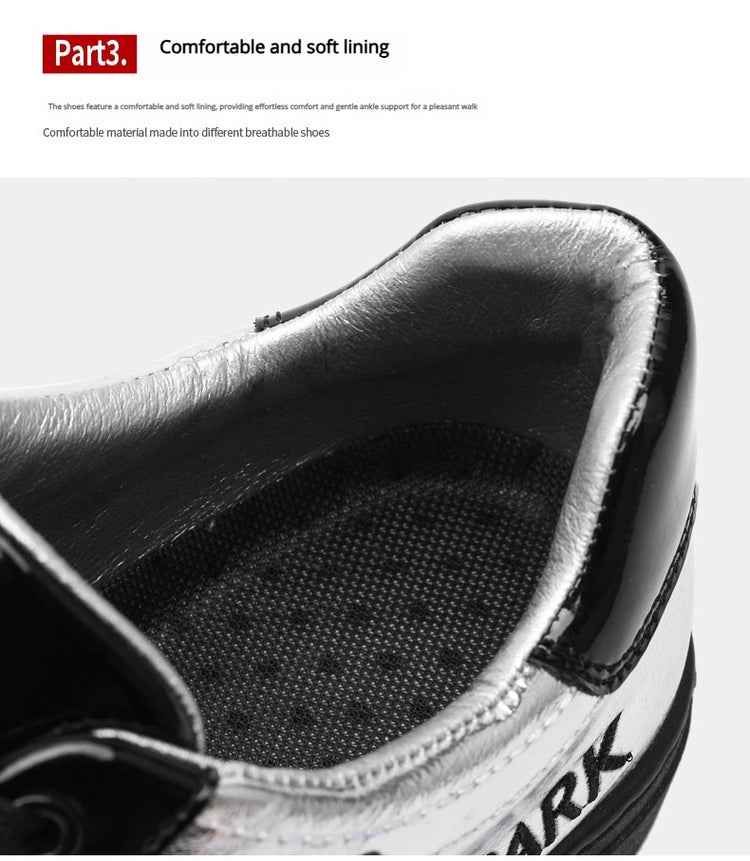 Men Casual Shoes Patent Leather Flats Skate Men Cool Driving Shoes Male Walking Shoes Sneakers Dress Trend the Latest Leisure