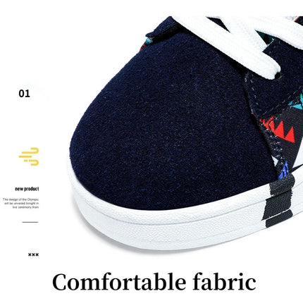 Scarpe vulcanizzate rosse di alta qualità per uomo Sneakers casual unisex 46 Taglia Moda Graffiti Sneakers piatte Scarpe da skateboard da uomo