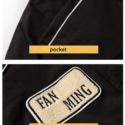 Winter Varsity Jacket Men Women Letter Badge American Baseball Jacket Street Fashion Hip Hop Coat Youth Couple Clothes Blue Red