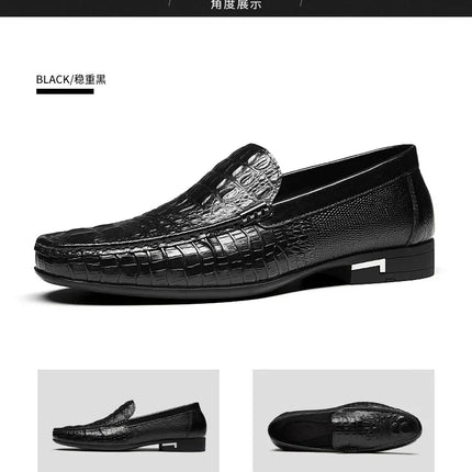 Scarpe slip on da uomo Mocassini da uomo Mocassini da uomo Scarpe estive in vera pelle Mocassini da uomo Scarpe da guida formali 2024
