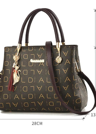 PU Leather Casual Crossbody Bags for Women Ladies Luxury Designer Tote Handbag Female Large Capacity Travel Shoulder Bag Sac PlatiNum