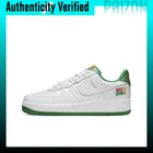 Nike Air Force 1 Skate Shoes Unisex Low-top White/Green DX1156-100
