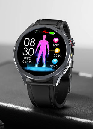 Nuovo Smartwatch 2026 per Analisi del Grasso Corporeo, ECG+PPG, Acido Urico, Pressione Sanguigna, Ossigeno nel Sangue, Orologio con Chiamate per Uomini e Donne platinumshop