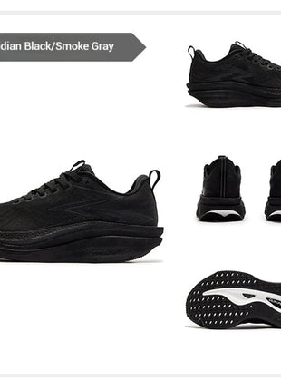 361 Degrees Flame 4.0 MIX Men Running Shoes Carbon Plate Racing Marathon Stable Rebound Wear-resistant Male Sneakers 672512204 PlatiNum
