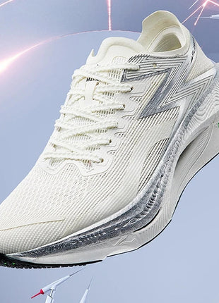 361 Degrees FLAME 3.0 Men Women Running Shoes Carbon Plate Racing Rebound Stable Breathable Wear-resistant Sneakers 672412207 PlatiNum