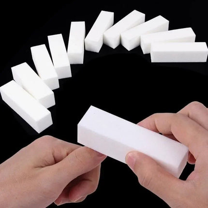 5/10/15/20Pcs Nail Buffer Professional Nail File Polisher Block Manicure Pedicure Files Sanding Polishing Sponge Nail Art tools 2028
