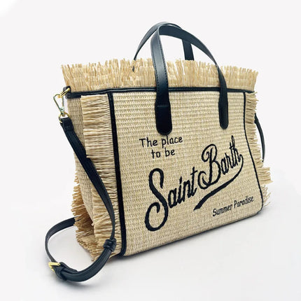 Fashion Classic Women's Tote Bag High Quality Tassel Shoulder Bag Trend Brand Elegant Ladies Beach Bag Designer Luxury Handbag PlatiNum
