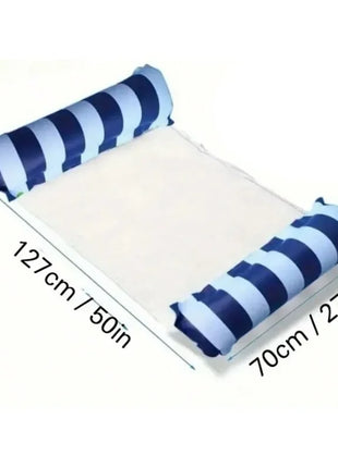 Amaca gonfiabile per piscina galleggiante Amaca per adulti Amaca per acqua per adulti 4 in 1, sella, deriva, lettino, galleggianti Zattere Piscina Lago Spiaggia