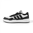 adidas Lite Baller 1.5, sneakers sportive comode e versatili con punta arrotondata, allacciatura a lacci, leggere e a profilo basso, per uomo e donna, nero e bianco KI1497