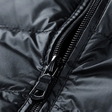 Plus Size thin and light hooded men's down jacket large size coat man puffer plus size winter jacket men 9XL 10XL 11XL 13XL 14XL