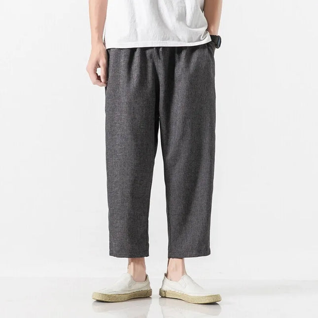 Herren-Shorts, neue lässige weite Hosen mit elastischem Bund, einfarbig, bequeme und atmungsaktive dünne Sommerhosen für Herren, Übergröße 5XL