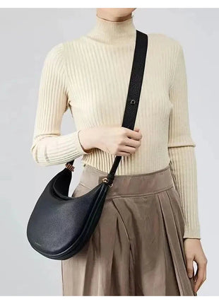 2025 Luxury Quality Half Moon Women's Shoulder Bag Crossbody Aesthetic Bags Women's Handbag Lock Catch Designer Underarm Bags PlatiNum