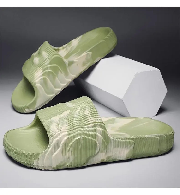 Pantofole da soggiorno Walk Around Home Pantofole da uomo originali per uomo Scarpe diapositive Sandali estivi da uomo Infradito Pantofola da casa