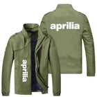 NEW Spring Autumn Men APRILIA LOGO jackets Popular Printed casual fashion7 loose biker jacket Men street baseball uniform2345 PlatiNum