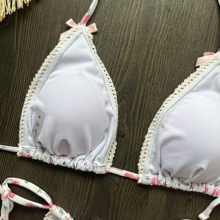 Micro Bikini Push Up Costumi da bagno donna 2025 Costumi da bagno femminili sexy Bikini brasiliano Perizoma Biquini Costumi da bagno Stampa Beachwear platinumshop