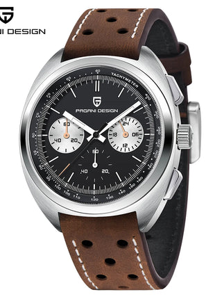 Orologio da Uomo PAGANI DESIGN con Quadrante Giallo, Cronografo al Quarzo, Movimento Giapponese VK63, Vetro Zaffiro, Impermeabile, Novità 2026