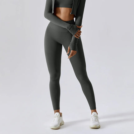 High Waist Yoga Leggings Women Push Up Sport Leggings Fitness Running Hip Lift Yoga Pants Highly Elastic Gym Workout Leggings PlatiNum