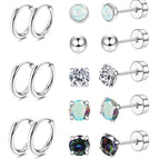 Set of 8 Pairs Steel